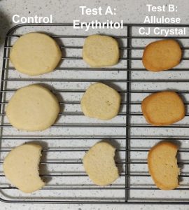 Allulose Baking Test - Sugar Cookie